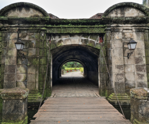 A bridge outside Intramuros Wall