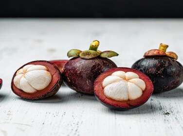 Mangosteen fruits are abundant in Davao City.