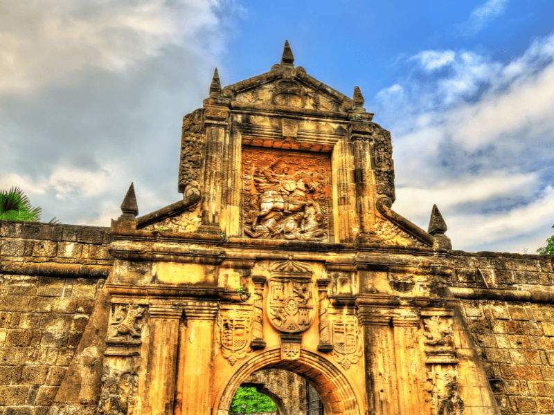 the fort santiago gate
