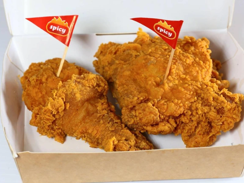 2 piece spicy chicken joy