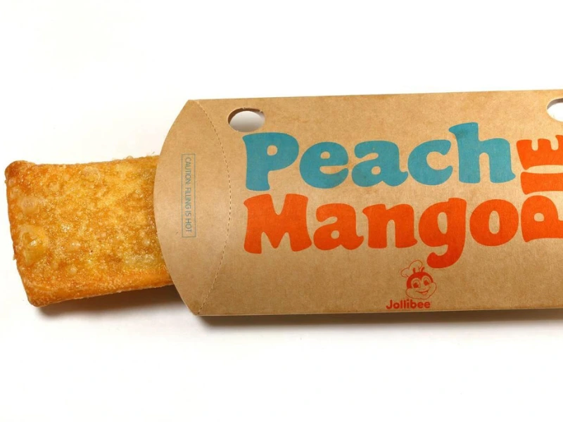 sweet peach mango pie