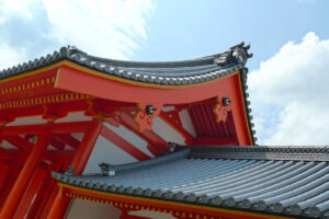 3 Kyoto Imperial Palace - Travelpreneur the intricate roof and pillars of the kyoto imperial palace