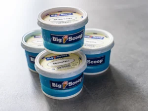 Big Scoop Stack - Travelpreneur Four Big Scoop ice cream tubs arranged on gray surface