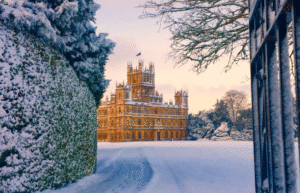 highclere castle duting christmas