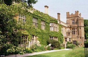 Sudeley Castle covered in moss