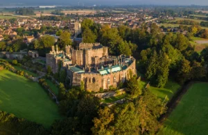 4 The Keep - Travelpreneur Berkeley Castle birds eye view at the keep