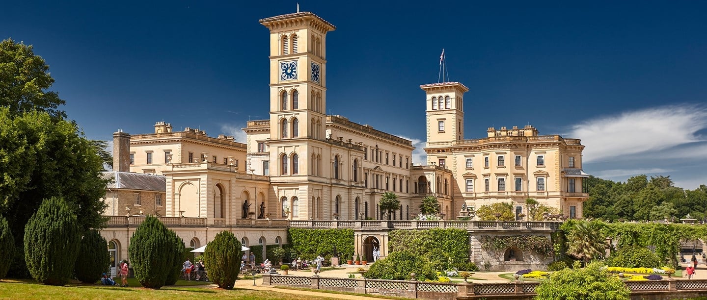 Osborne House and garden