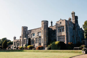 Wadhurst Castle and grass front