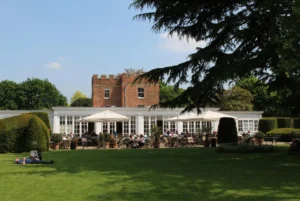 Tiltyard Café inside the Castle Grounds