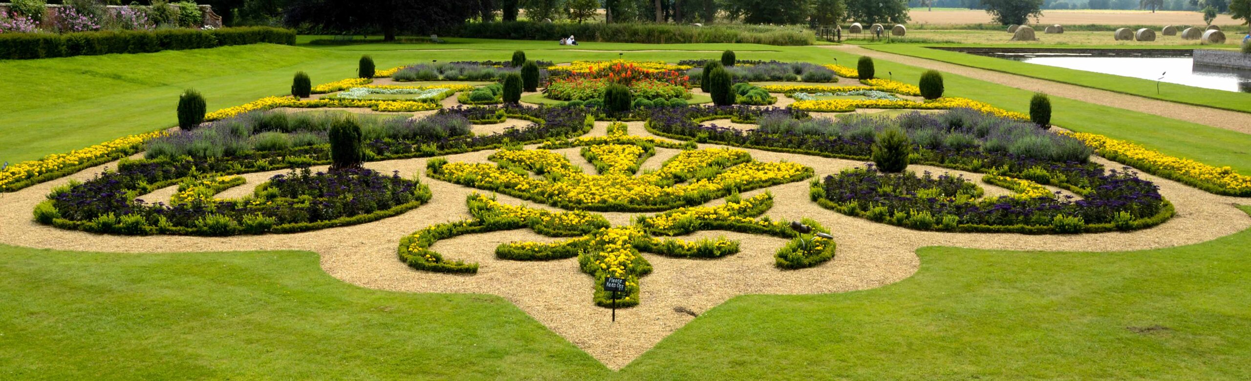 Oxburgh Estate garden