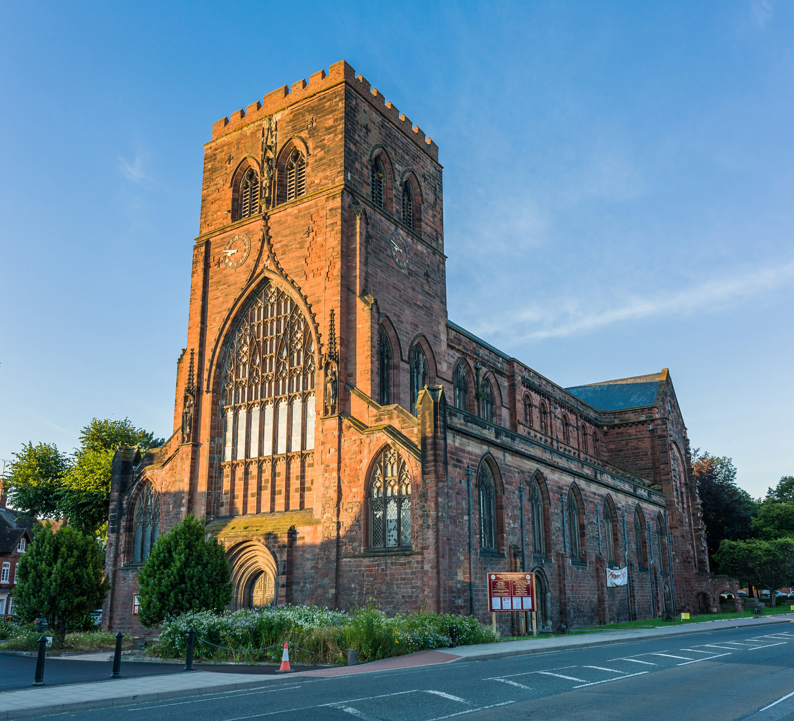 Shrewsbury Abbey stunning building