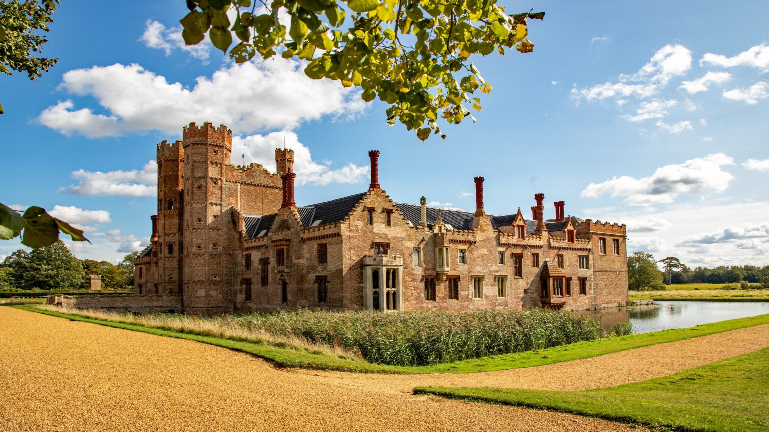 Oxburgh Estate and garden