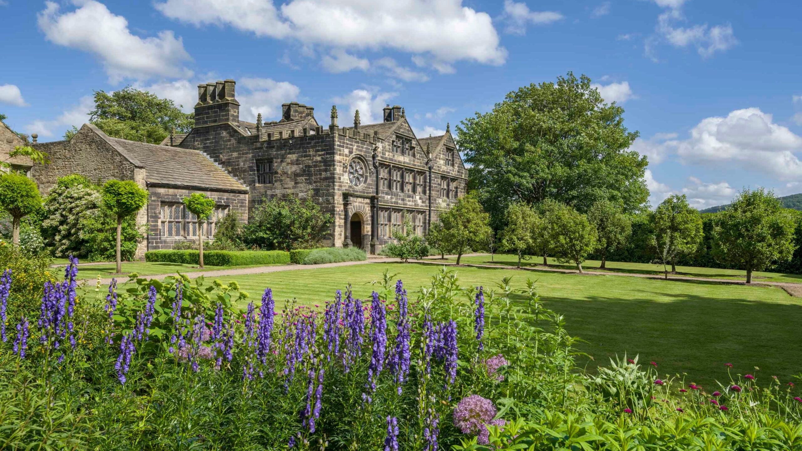 East Riddlesden Hall and garden