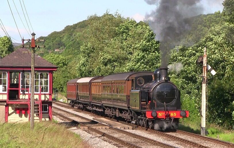 Keighley Railway train