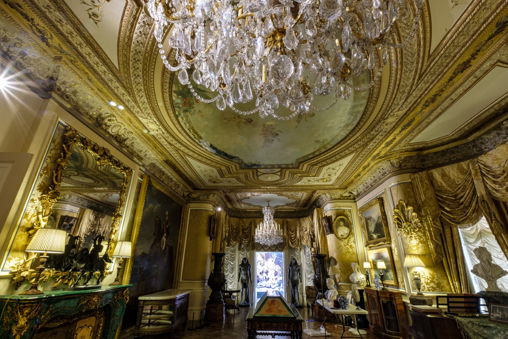 Cliffe Castle great museum and stunning interior architecture