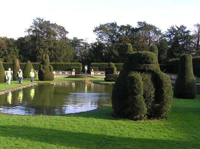 Apethorpe Palace magnificent garden
