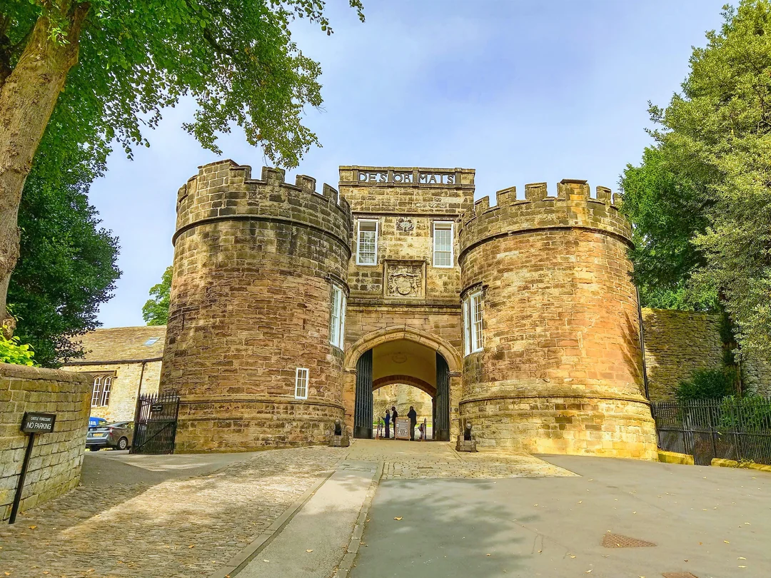Skipton Castle Gatehouse entrance