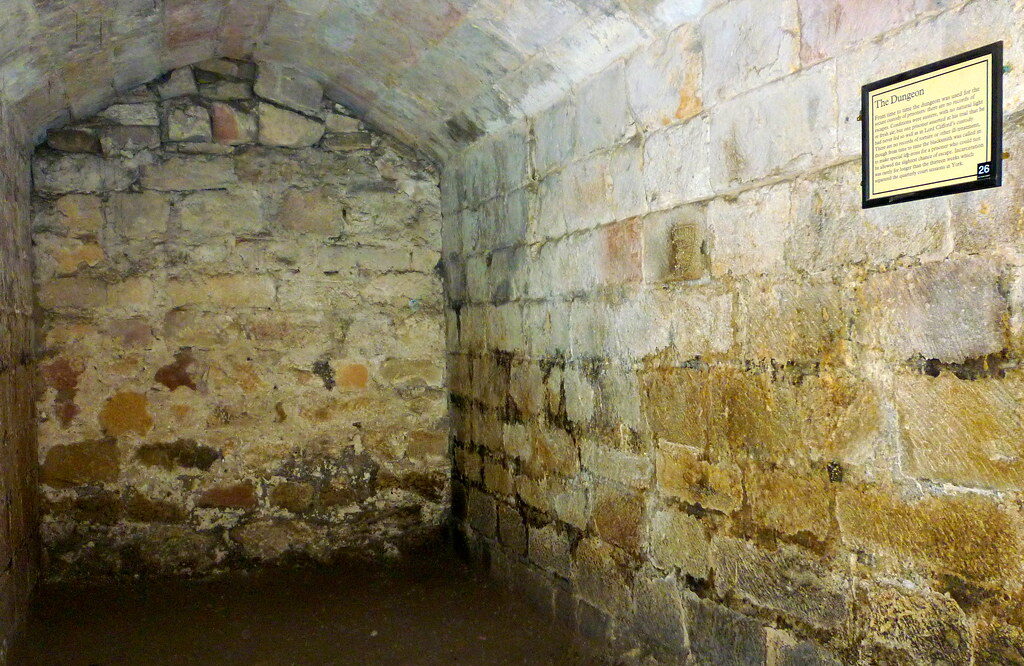 Skipton Castle dungeon cell