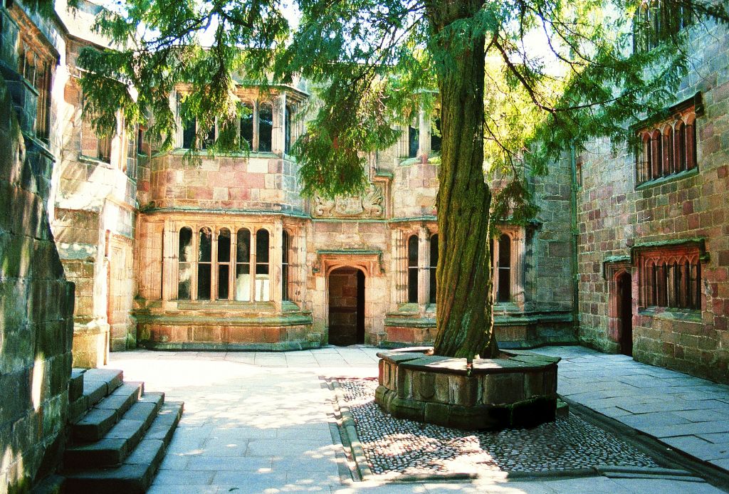 Skipton Castle stunning courtyard