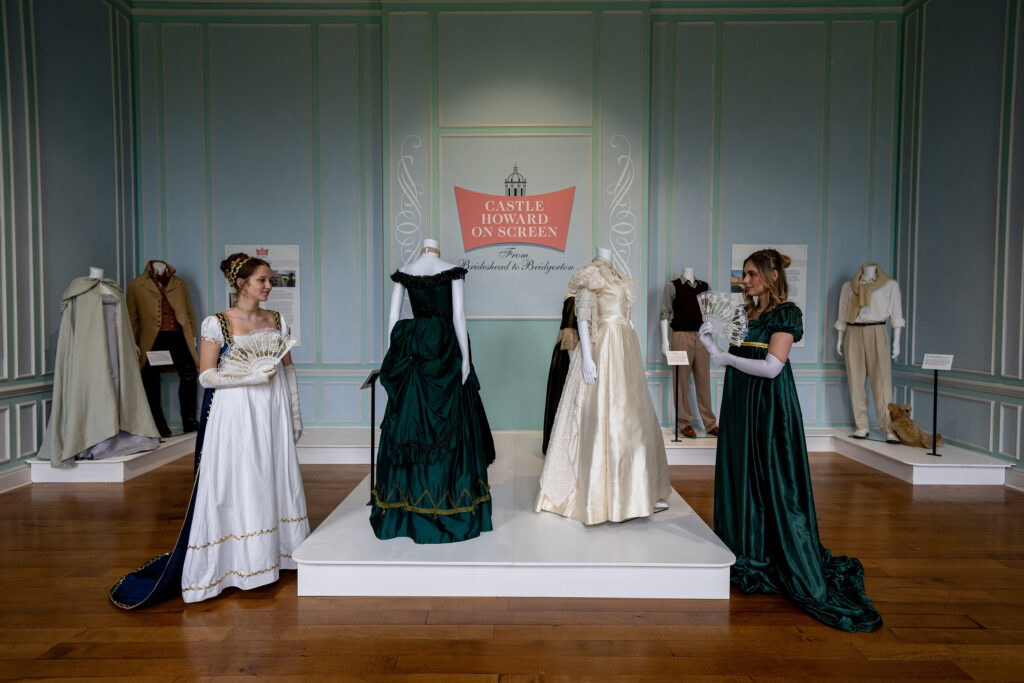 Castle Howard Special Event: Dress Maker - Travelpreneur Castle Howard dress exhibit event featuring different vintage dresses from various era.